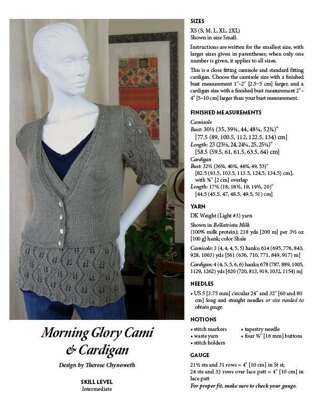 Morning Glory Cami & Cardi