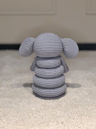 Stacking Toy Elephant / Stapelturm Elefant