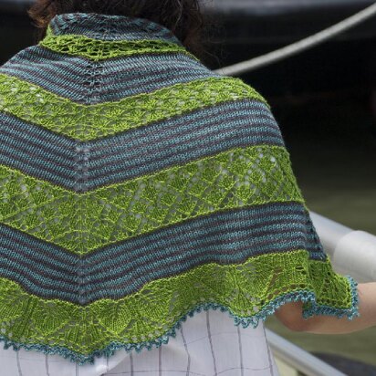 Germinate aka TTL Mystery Shawl 2013