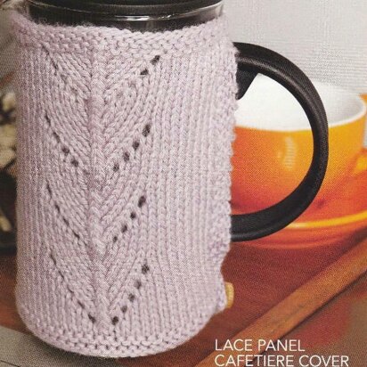 Lace Panel Caffetiere Cosy