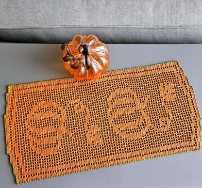 Pumpkin Table Runner