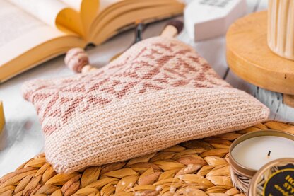 Crochet pouch "Giza plateau"