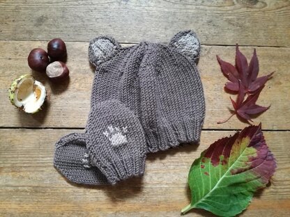 Ursa Minor Hat and Mitts