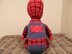 Spiderman plush amigurumi