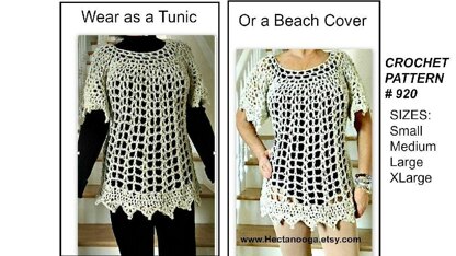 920 Summer Tunic Beach Cover