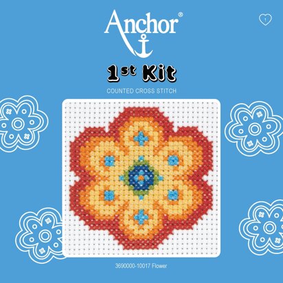 Anchor Erstes Set Blume Kreuzstich-Stickset