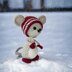 Mouse with hat