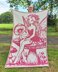 Fungal Fae | Fantasy Fairy Mushroom Overlay Mosaic Crochet Blanket PDF Pattern
