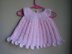 Pink Petal Newborn Baby Dress