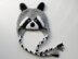 Raccoon Baby Hat and Diaper Cover