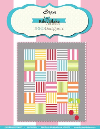 Riley Blake Stripes - Downloadable PDF