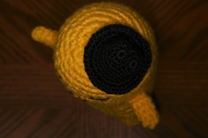 Classic Cheese-kun Amigurumi Emotional Support Cheese Blob