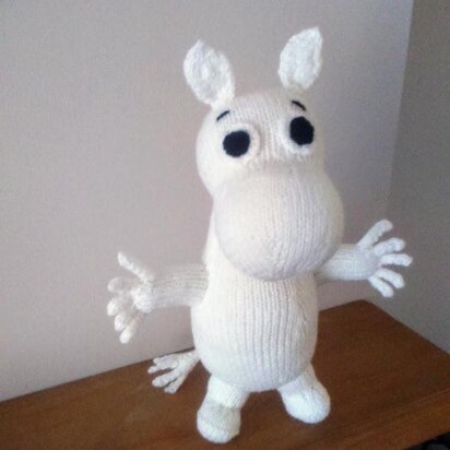 Moomin Troll - knitting pattern