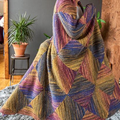 Fenne Blanket in Berroco Topaz - Downloadable PDF