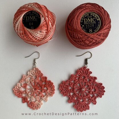 Square Earrings for Beginners