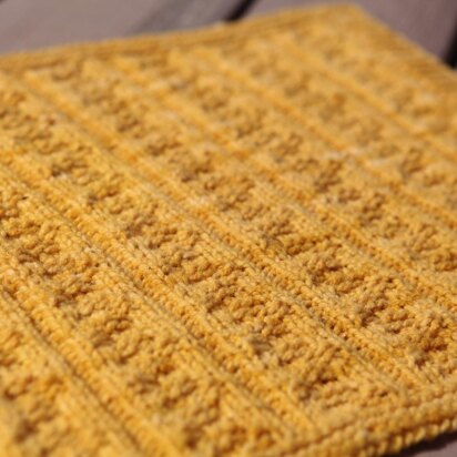Sunny Blanket - knitting pattern