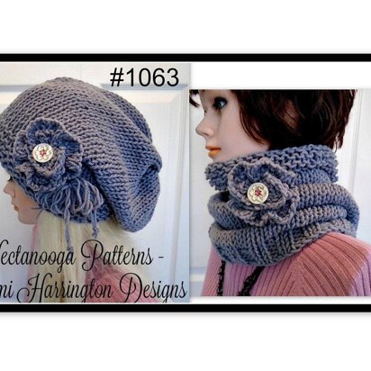 1063 GREY Touque and Cowl