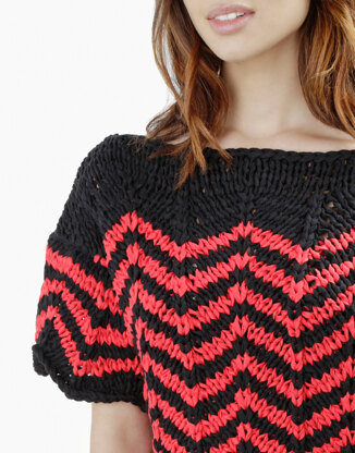 Ziggy Top in Wool and the Gang Mixtape Yarn - Downloadable PDF