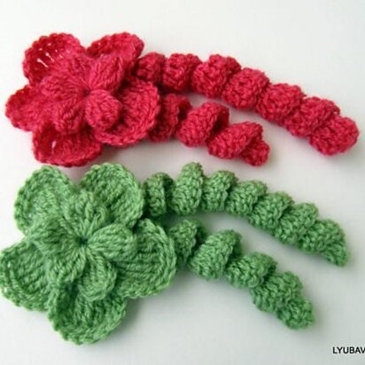 Flower With Curls Tutorial