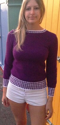 Purple Lightweight Sweater