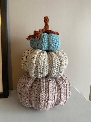 3D Crochet Pumpkin Pattern