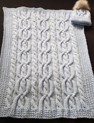 "Gweedore" Baby Blanket