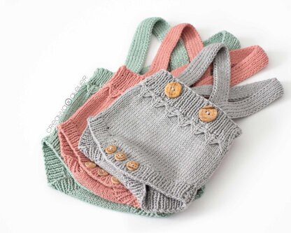 3-6 months - PETIT Knitted Diaper Cover