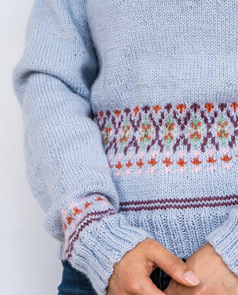 Sophie's Dream Sweater - Knitting Pattern For Women in The Yarn Collective