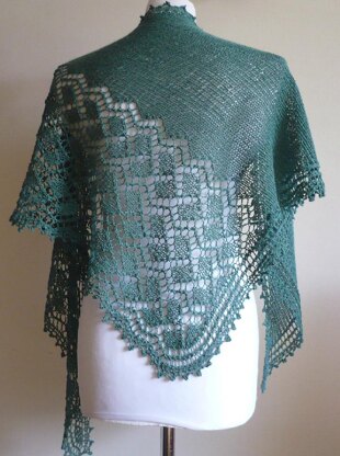 Public Garden Lace Shawl