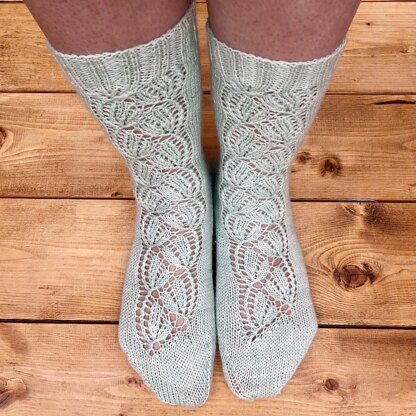 Summer Vine Socks