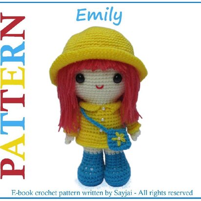 Emily, Amigurumi crochet pattern