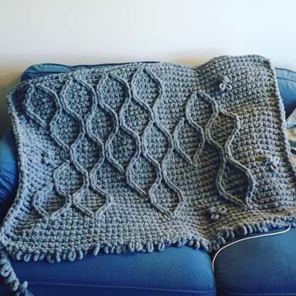 Easier Hexagon Honeycomb Bee Blanket