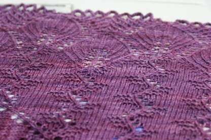 Poison Ivy Shawl.