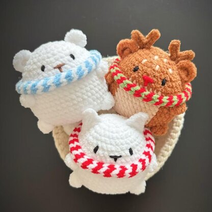 Free Crochet Pattern Christmas, Christmas Animals