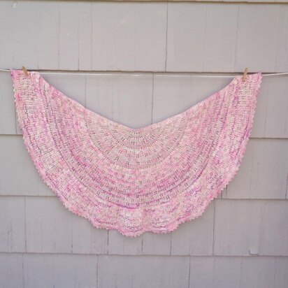 Butterfly Whirl Shawl
