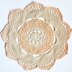 Lily in Bloom doily
