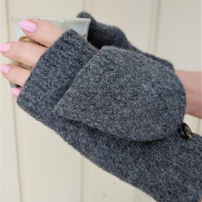 Felted Convertible Mitts