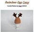 Reindeer Egg Cosy Crochet Pattern