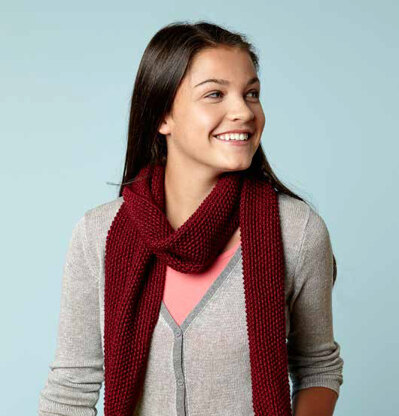 Super Scarf in Caron Simply Soft - Downloadable PDF