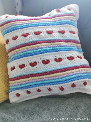 Rainbow Sweetheart Cushion