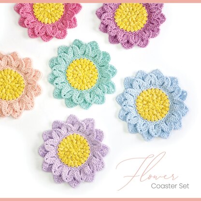 Flower Coaster Set