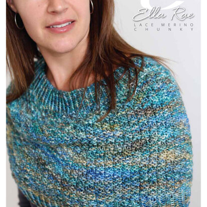 Box Stitch Cowl in Ella Rae Lace Merino Chunky - ER13-01