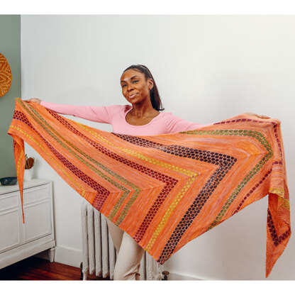 Manos del Uruguay Penny Candy Shawl PDF