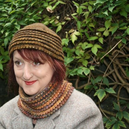 Sherbourne Hat and Cowl - knitting pattern