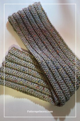 Chunky Tweed Infinity Scarf Beginner