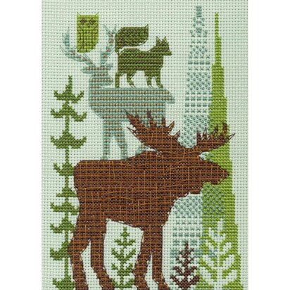 Dimensions Forest Folklore Counted Cross Stitch Kit