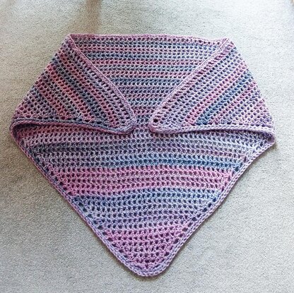 Blueberry Ice Shawl