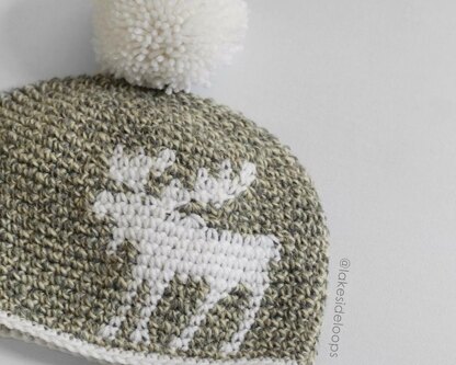 Morgan Moose Silhouette Hat