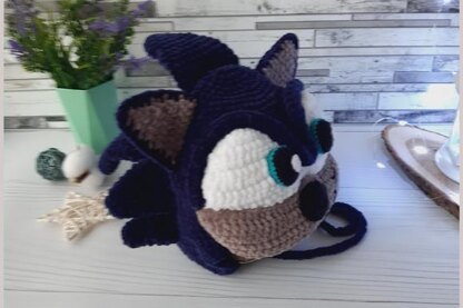 Crochet Sonic Animal Hat Pattern