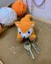 Little Fox Keychain Holder